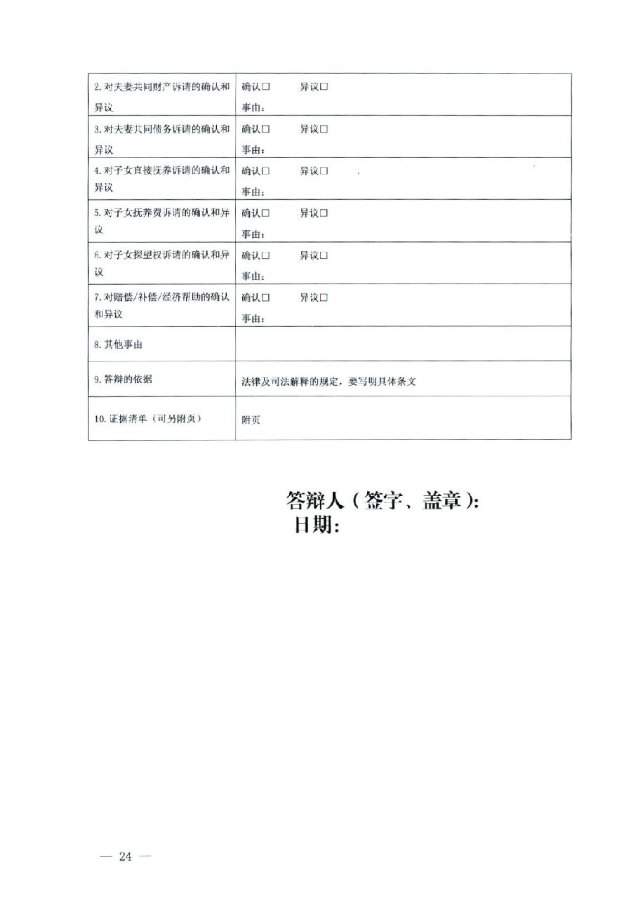 关于部分常用民事案件起诉状、答辩状示范文本（含文本填写实例）_20.jpg